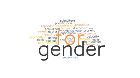 for gender synonyms and related words what is another