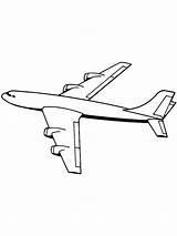 Plane Coloriage Airplane Planes sketch template