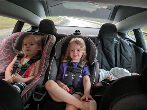 Any Other Model 3 Owners Fit 3 Car Seats In The Back Seats R Teslamodel3