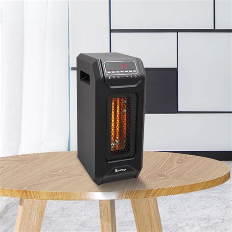 small space heater   portable electric infrared heaters  timer  thermostat