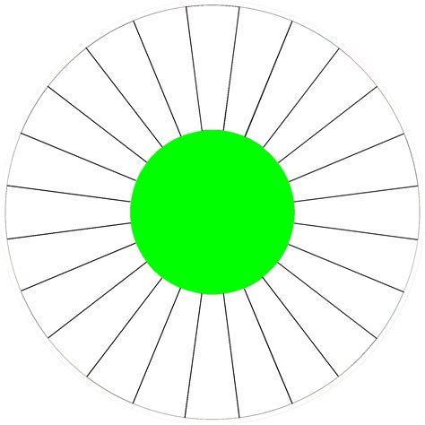 spin wheel template clipart