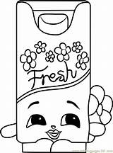 Shopkins Bree Freshner Freshener Coloringpages101 sketch template
