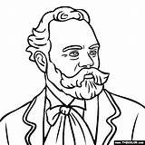 Dvorak Antonin Coloring Pages Magellan Color Ferdinand Historical Music Kids Thecolor Famous Figure Colouring Figures Others Today Worksheets Composers Template sketch template