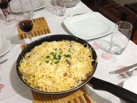 Spaghetti à La Carbonara é Fácil E Simples De Preparar Aprenda Blog