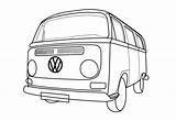 Vw Camionnette Tekeningen Busjes Cheetahtravel Kleurplaat Busje T5 Printablefreecoloring Combi Applique Colorier Coloriages Pixel sketch template