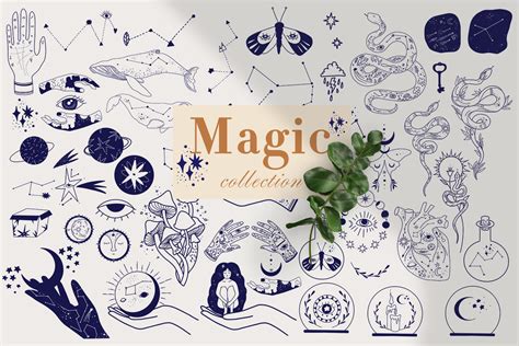 magic mystical collection  yellow images creative store