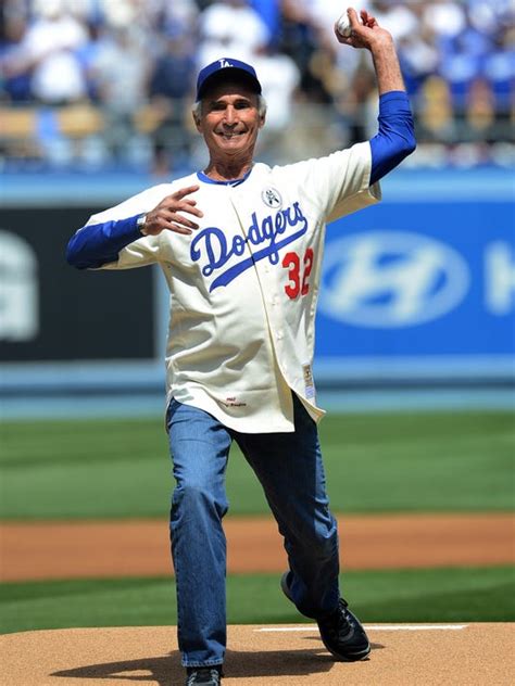 Dodgers Great Relieves Magic For Ceremonial First Pitch