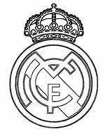 Real Madrid Logo Coloring Pages Soccer Manchester United Printable Drawing Getcolorings Barcelona Del Clipart Football Color Visit Library Getdrawings Realmadrid sketch template