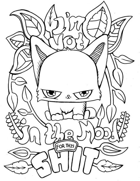 punny  adult coloring book  puns swearing  motivation
