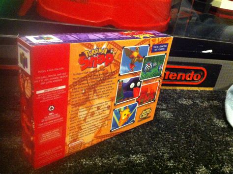pokemon snap boxbox  games reproduction game boxes