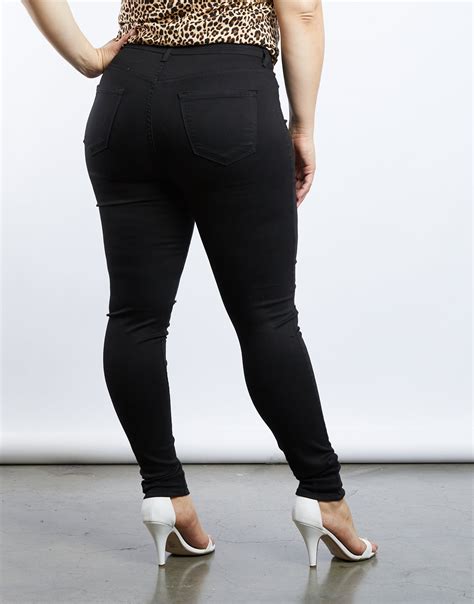 plus size arie high rise skinny jeans best plus size jeans 2020ave