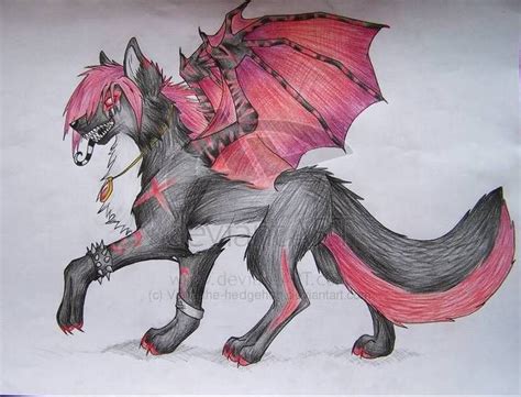 Wolf With Wings Fantasy Wolf Anime Wolf Pictures To Draw