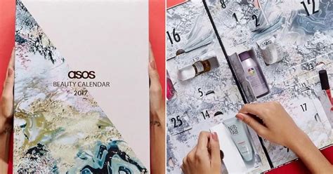 asos launch  beauty advent calendar complete  nyx smashbox  cowshed goodies surrey