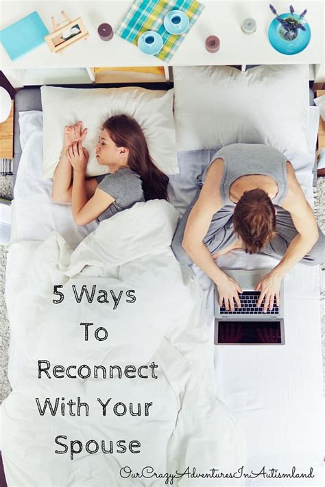 5 ways to reconnect with your spouse marriage advice