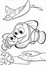 Nemo Coloring Pages Color Fathers Print sketch template