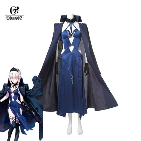 rolecos japanese anime fate stay night altria pendragon cosplay costume