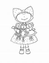 Stamps Digital Digi Dearie Dolls Ann Collector Coloring Pages sketch template