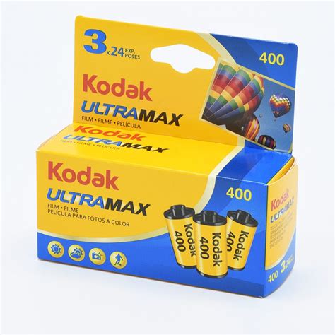 kodak ultramax  color print mm film  exposures  pack bcg film photography