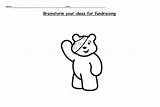 Pudsey Colouring Children Need Bear Sheets Fundraising Template Brainstorm Choose Board Activities sketch template