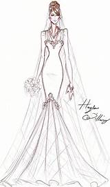 Hayden Williams Fashion Wedding Dress Sketches Drawing Illustration Princess Dibujos Illustrations Moda Kate Vestidos Croquis Novia Gown Couture Largos Ilustration sketch template