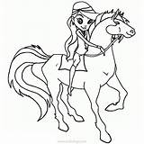 Horseland Scarlet Alma sketch template