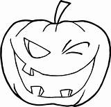 Coloring Pumpkins sketch template
