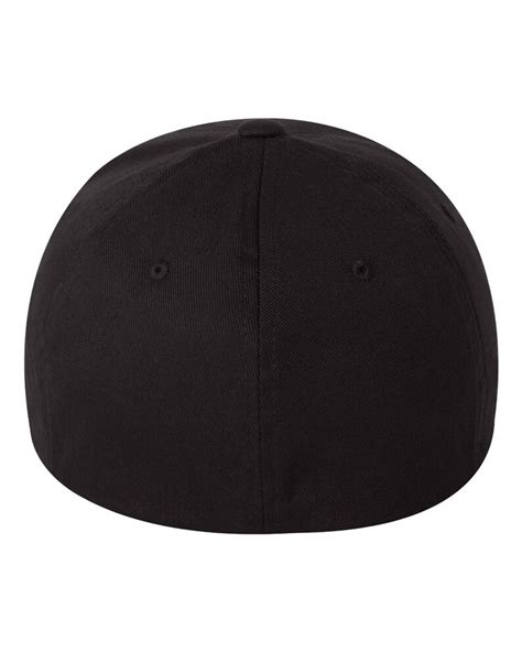 ncis text embroidered flexfit baseball cap hat black flex fit etsy
