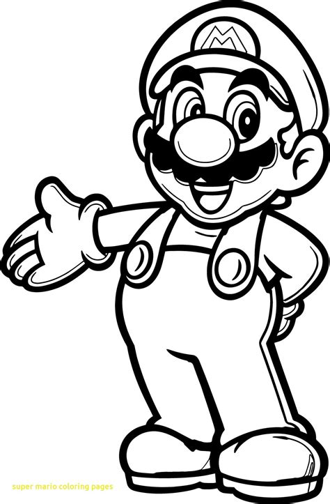 super mario brothers coloring pages  getdrawings