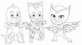 Pj Coloring Masks Pages Mask Printable Print Sheets Friends Drawing Gang Color Cat Colouring Getdrawings Boy Info Cartoon Top Kids sketch template