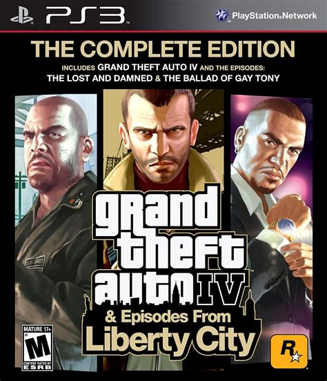 grand theft auto iv  complete edition playstation