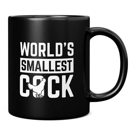 worlds smallest cock mug coffee cup rude mugs funny mug etsy