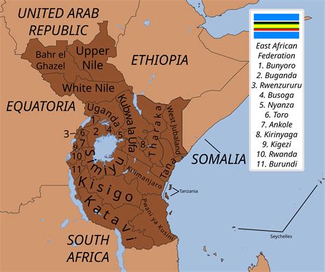 east african federation rimaginarymaps