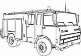 Fire Truck Drawing Easy Coloring Pages Pdf Trucks Drawings Getdrawings Getcolorings Color Printable Paintingvalley sketch template