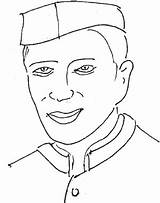 Nehru Jawaharlal Indian Freedom Kamat India Pandit Fighters Line Great History Drawings 1889 1964 Prime Kalranga Gif Stories People Struggle sketch template