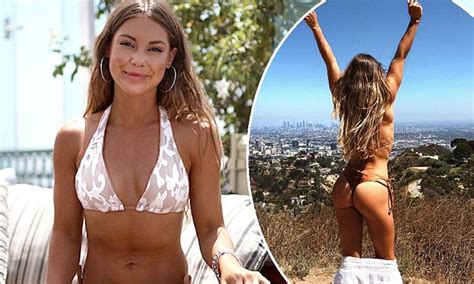 Louise Thompson Flaunts Her Chiselled Bronzed Physique