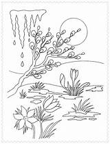 Primavara Ausdrucken Peisaje Desenam Mandalas Planse Dekoking Fruehling Colorat Desenat Fise sketch template