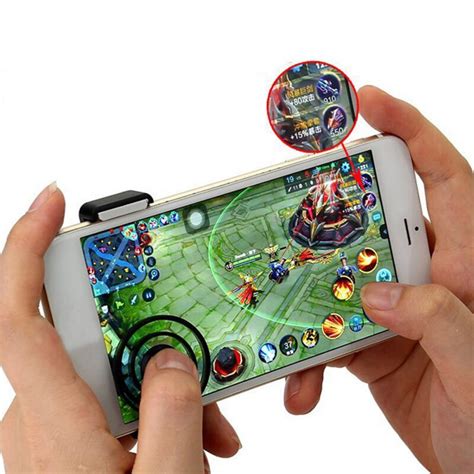 mobile joystick smartphone   touch screen joystick  degree elastic sliding  phone