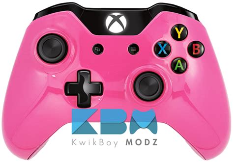 custom pink xbox  controller