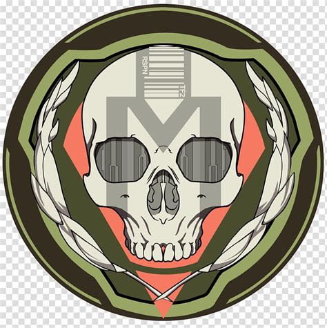 titanfall faction logos remakes human skull  leaves logo