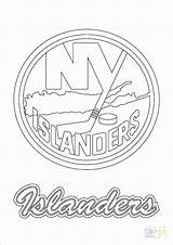 Islanders Hockey Lnh Winnipeg Jets Yankees Supercoloring Colorier Malvorlagen Coyotes sketch template