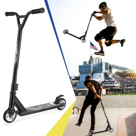 pro stunt kick scooter aluminum freestyle adults teenager trick extreme scooter walmartcom
