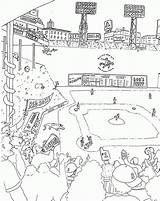 Sox Massacre Fenway sketch template