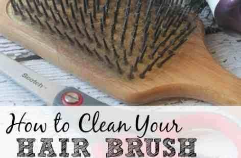 clean  brush tips  cleaning  hair brush