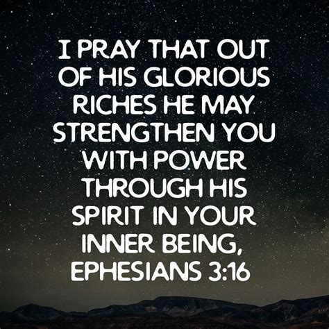 ephesians  pray strengthen topics prayers bible jesus spirit study