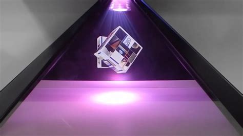 cube hologram youtube