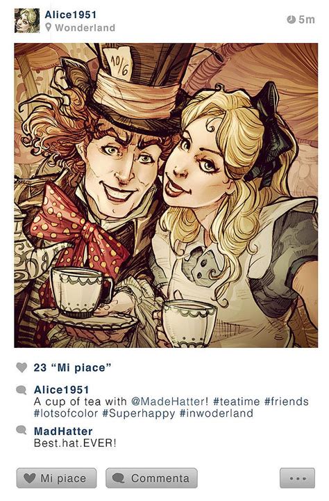 Alice And The Mad Hatter Modern Disney Disney Figuren Disney Fanart
