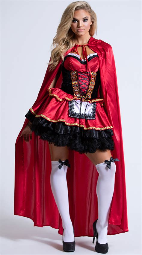 red costume sexy red riding hood costume  red riding hood costume yandycom