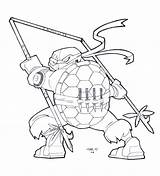Ninja Turtle Coloring Pages Turtles Drawing Colouring Outline Mutant Teenage Face Ralph Getdrawings sketch template