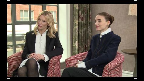 Cate Blanchett And Rooney Mara On Sex Scenes And Equality