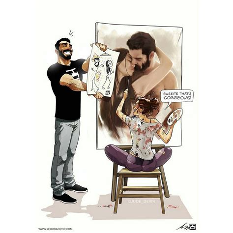 Comic Artist Yehuda Adi Devir S Drawings Perfectly Captures Relationships